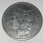 1878 7 Tail Feathers 3rd Rev Morgan Silver Dollar Very Fine
