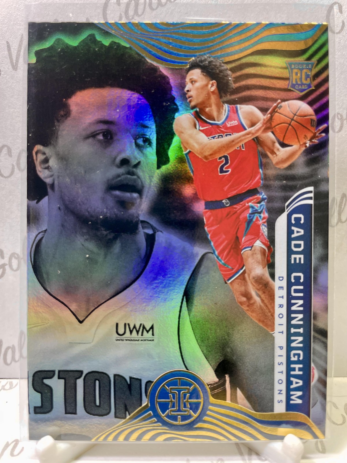 2021-22 Panini Illusions #151 Cade Cunningham Rookie RC Detroit Pistons
