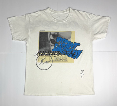 Travis Scott Cactus Jack x Fragment Manifest T-Shirt 2021 Size M Rare