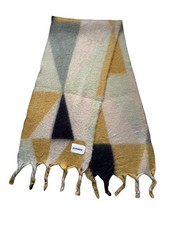 Jil Sander Colour-block Print Scarf In Multicolor