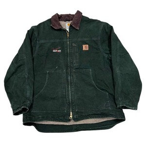 Carhartt Chore Coat Green | eBay