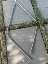 bmw 2002 e10 right and left  door seal upper trim used e10 2002tii holder