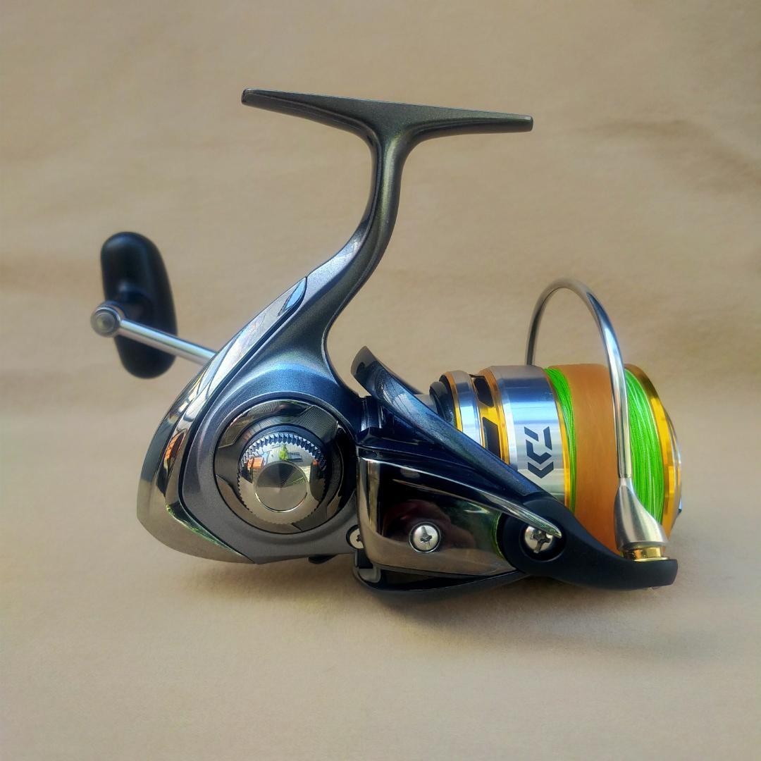 daiwa 17 exceler 3500-h spinning reel DAIWA 17 Exceler 3500H Spinning Reel Used JDM Japan