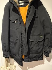 Lacoste Winterjacke Größe S Schwarz