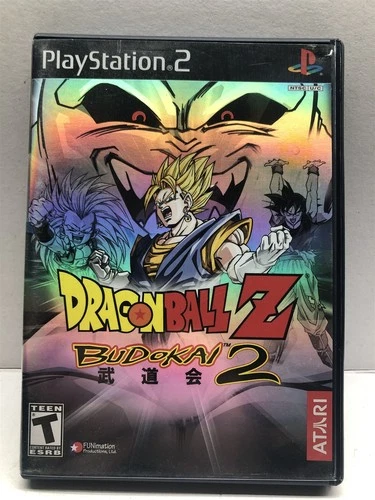 Dragon Ball Z: Budokai 2 (PlayStation 2, 2003) Clean Tested Working - Free Ship