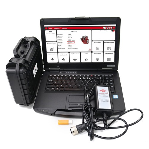 For Deutz Diagnostic Tool with Software + SerDia 4.0 Dongle, DeCOM Scanner - 第 21/22 張圖片