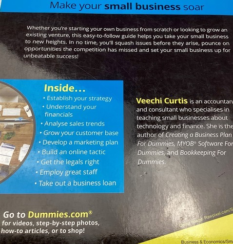 Libro Pequeña Empresa para Dummies Guía de Autoaprendizaje para Adultos Australia Nueva Zelanda - Imagen 4 de 23
