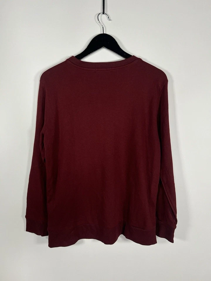 Sudadera DKNY - Mediana - Borgoña - Excelente Estado - Mujer’s Foto 4 de 4