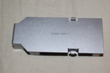 Original Serial Port 1 Cover Nintendo Gamecube - Platinum Silver Authentic OEM