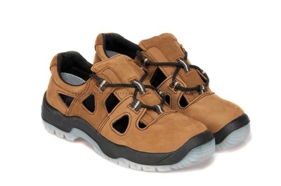 ARBEITSSANDALE MIT STAHLKAPPE ARBEITSSCHUHE PPO 52N S1 SRC SCHUHE SANDALE SALE!