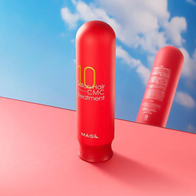 Masil 10 Salon Hair CMC Treatment, Color Radiance, Apple Vinegar, Perfect Volume
