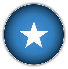 Somalia World Flag Emblem Car Bumper Sticker Decal