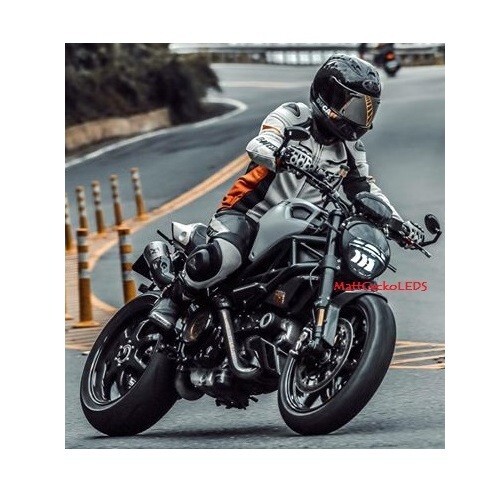 Ducati Monster LED Projection Headlight Better than HID