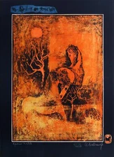 Lebadang (aka Hoi), Horses in the Wild, Lithograph, signed and numbered in penci