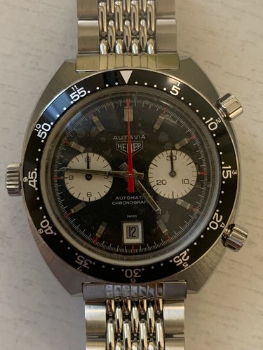 Rare - Heuer Autavia Ref. 1163 - Cal 