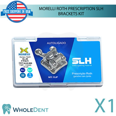 0rthodontic Dental Roth Prescription SLH Brackets Kit Morelli Dual Activation