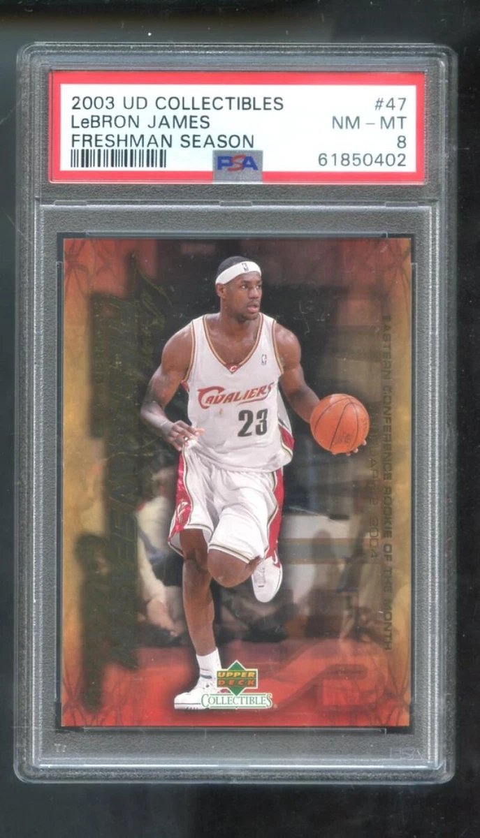 2003-04 Upper Deck LeBron James Freshman Season Collection