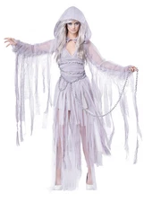 Conjuring Ghost of Christmas Haunting Beauty  Adult Women Costume