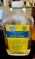 Vintage Medicine Pharmacy Btl Revco Drug Stores Glass Witch Hazel