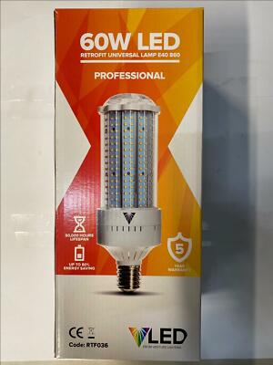 Venture Lighting E40 LED Cluster Lampe Glühbirne Cool Weiß 60W NACHRÜSTUNG Industrie