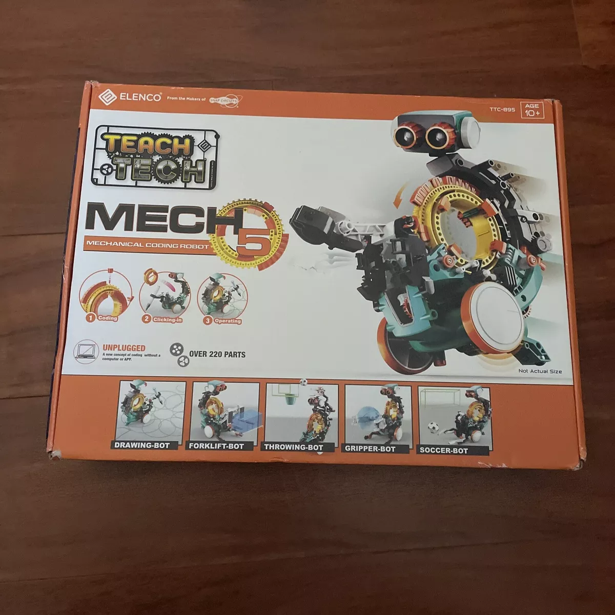 Teach Tech - Mech 5 Mechanical Coding Robot