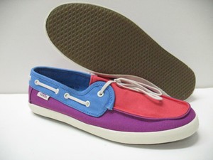 vans boat shoes blue