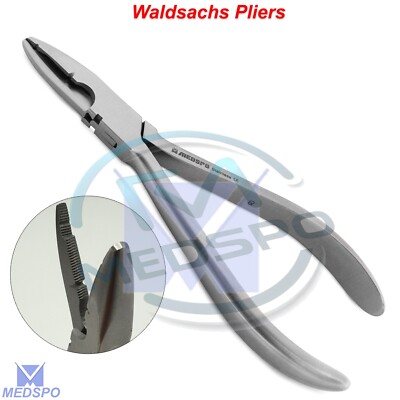 Orthodontic Waldsachs Wire Bending And Braces Cutting Pliers Dentist Instruments