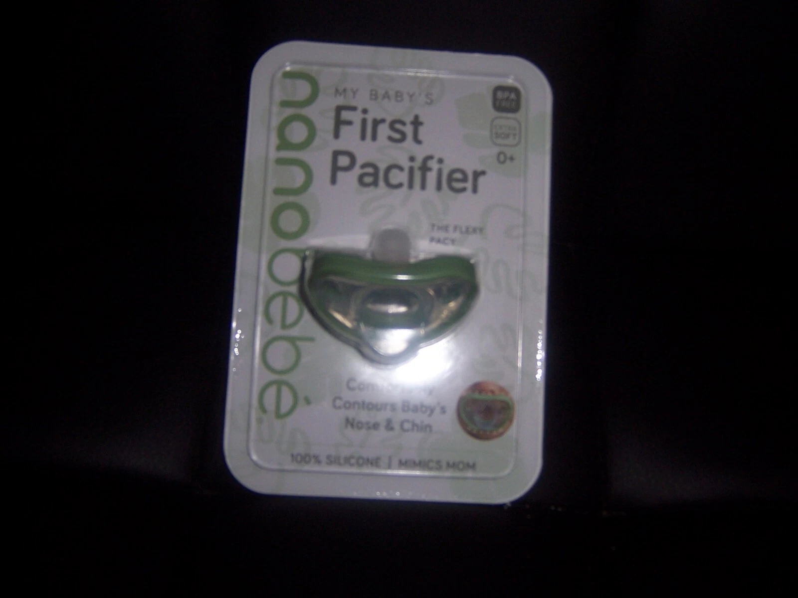 Nanobebe first pacifier New green
Opens in a new window or tab