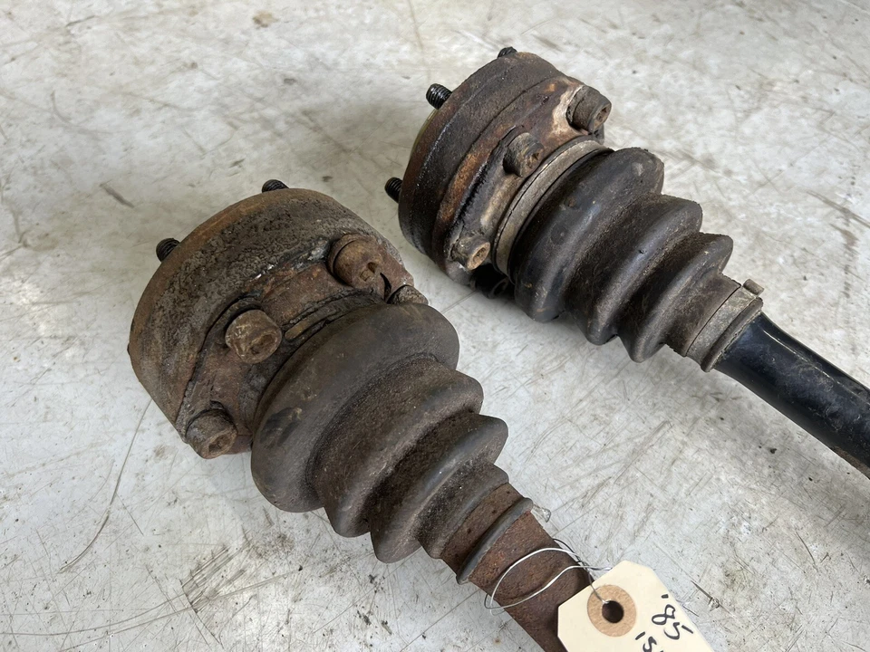 Par de medio eje trasero BMW E23 - izquierda + derecha 733i 735i 745i 82-86 Foto 2 de 4