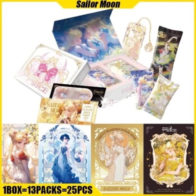 Sailor Moon Trading Cards Game 13 Pack CCG Booster Box Prism on