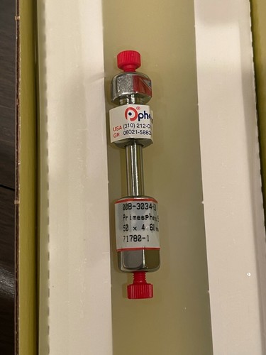 Phenomenex Primesphere HPLC Column 5u C18-HC  50 x 4.60mm Part # 00B-3034-E0 - Afbeelding 3 van 9
