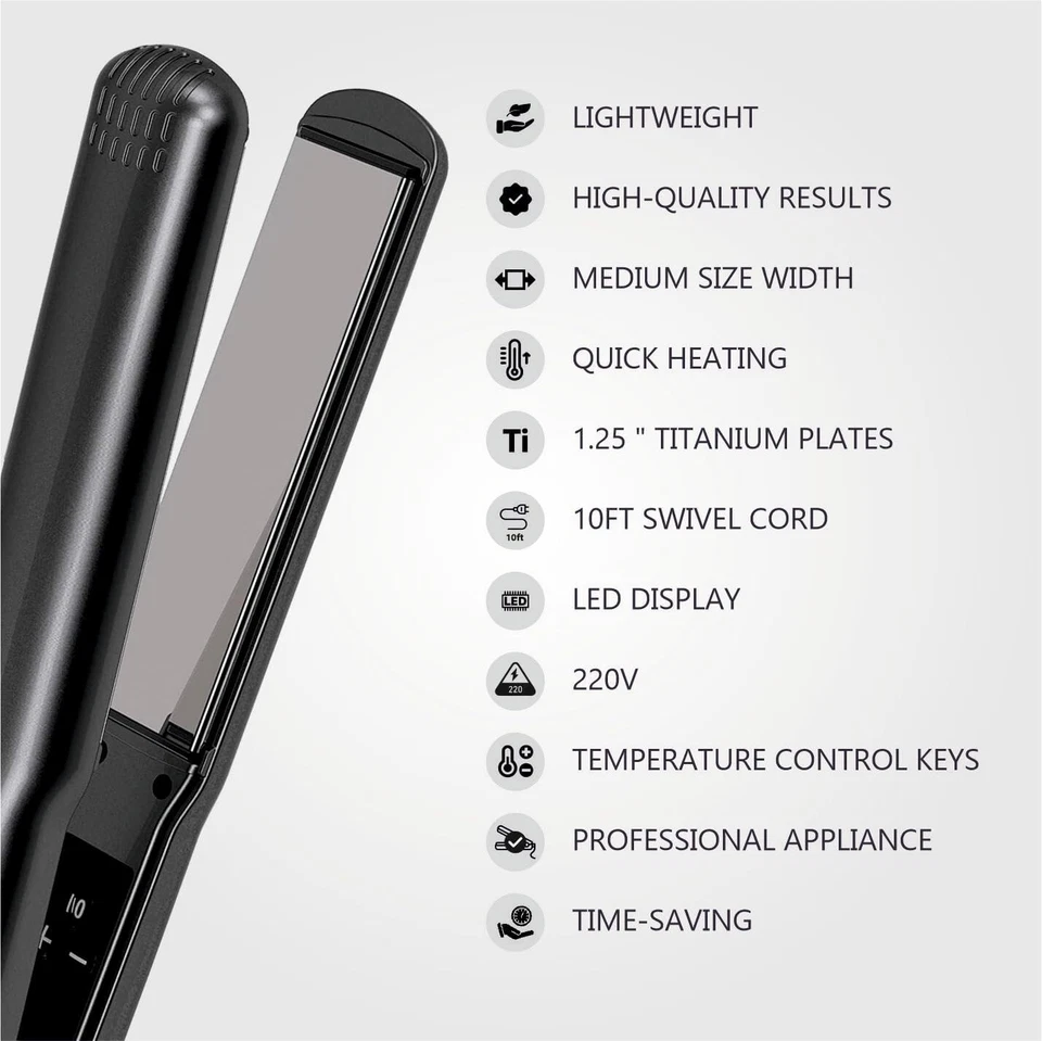Lizze Extreme Professional Flat Iron / Straighteners 480ºF ( 250ºC) - Original - Image 2 of 4