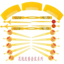 Japanese KANZASHI Comb Vintage Hair Accessory Set KYOTO KIMONO Geisha Hairpin