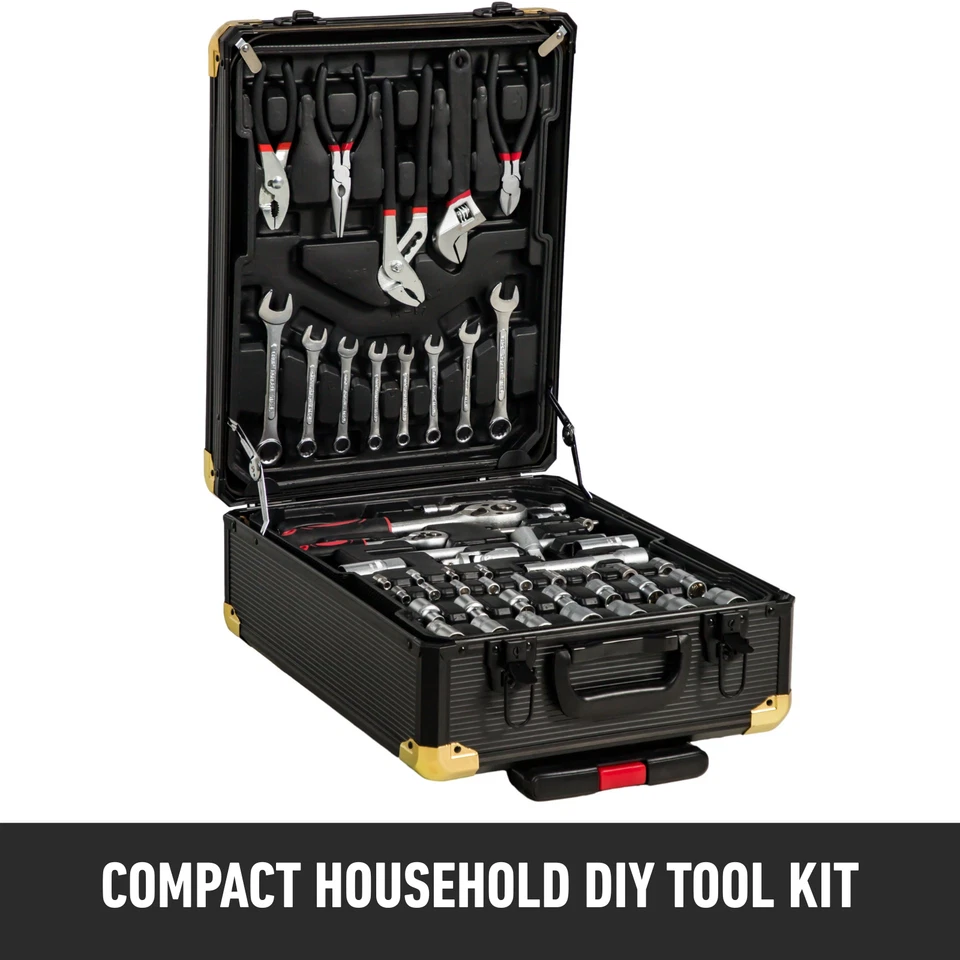 Tool Kit 499 PCs Hard Case DIY Mechanic Repair Set Pliers Spanners Screwdriver - Image 2 of 4