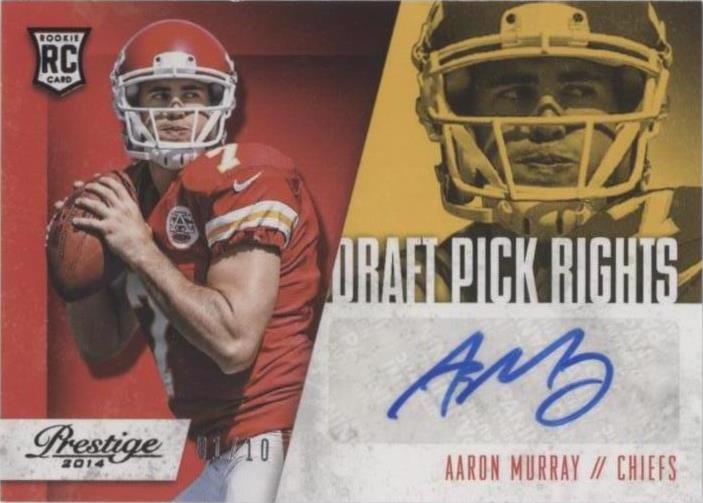 2014 Panini Prestige Aaron Murray #DPAM - 1 of 2