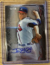 2014 Bowman Sterling JASON HURSH Prospect Autograph #BSPA-JH ATLANTA BRAVES