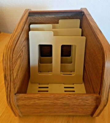 The Byte Box Dual Wood Rolltop CD Disk Holder Storage 2101 Thomas