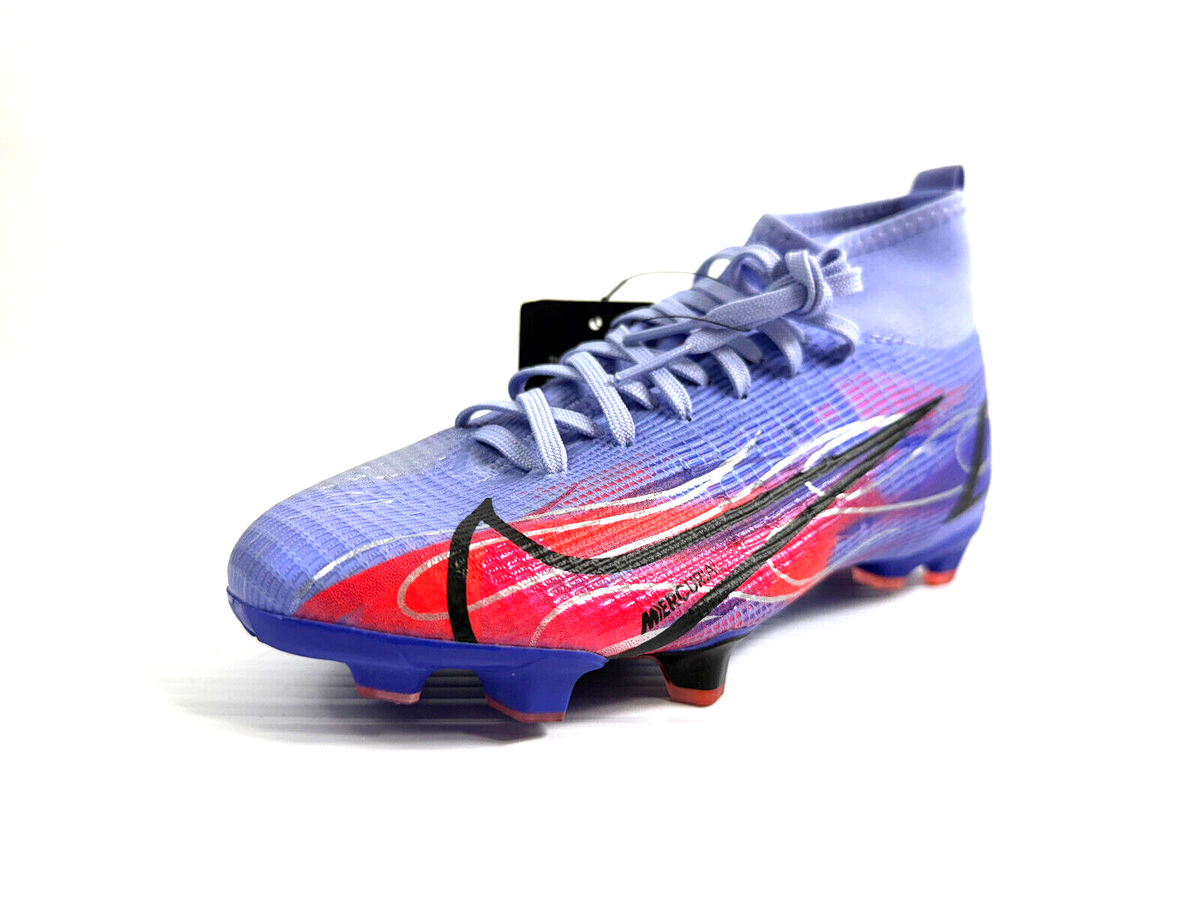 Nike Mercurial Superfly8Pro Kylian MBappe Firm Soccer Cleats Kids
