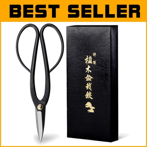 Professional Japanese Bonsai Cutter - Long Handle Rose Pruning Shears 8 ...