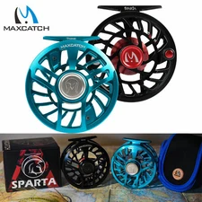 Maxcatch 3-10WT SPARTA Waterproof Fly Fishing Reel Lightweight Fully Sealed Drag