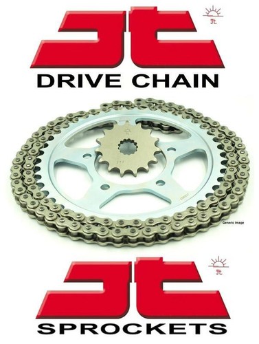Yamaha IT200 84-86 JT HDS Super-HD Silver Non O-Ring Chain + Sprocket Kit