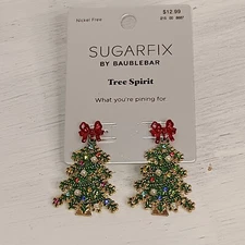 Sugarfix By Baublebar Nickel Free Earrings - Tree Spirit