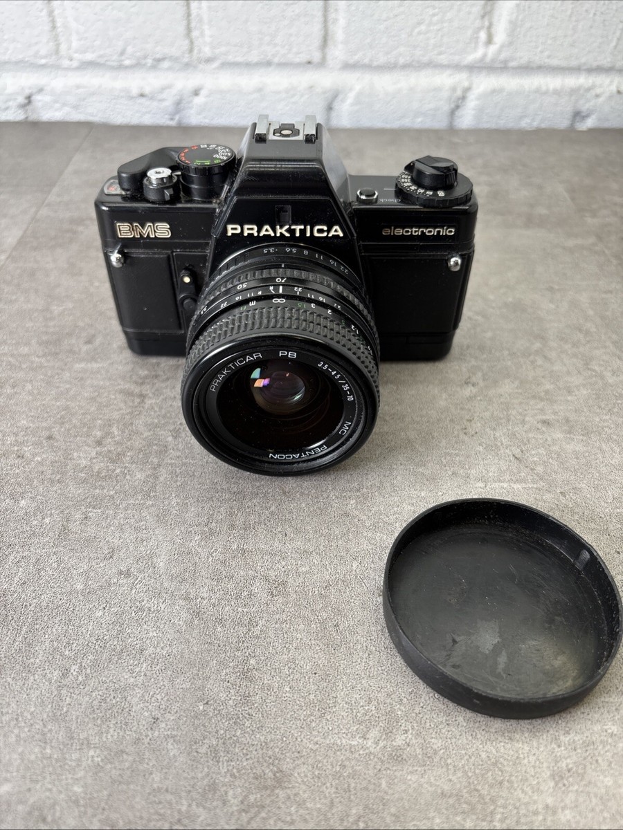 Praktica BMS Electronic 35mm Film SLR Camera MC Pentacon 35-70mm