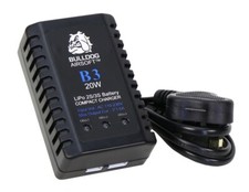 LIPO Compact 20W 2S/3S Wall Charger Battery with Charging Level LED Indicator
