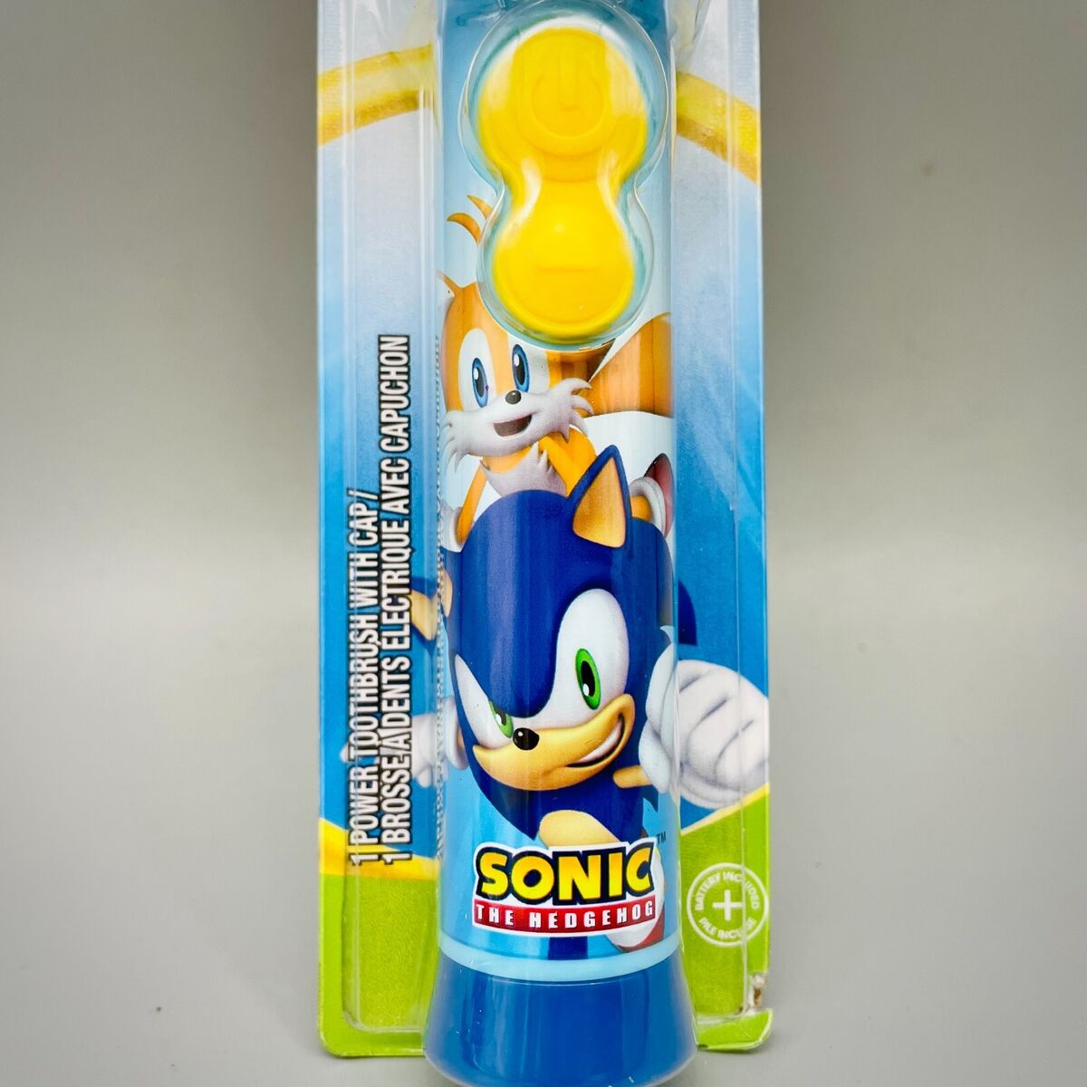 Firefly Play Action Sonic the Hedgehog Battery Powered Toothbrush Kit