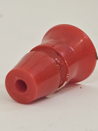 MÁQUINA DE PINBALL POST VINTAGE WILLIAMS PLÁSTICO ROJO POSTES LISOS 1-1/8" PRECIO EA - Imagen 3 de 4