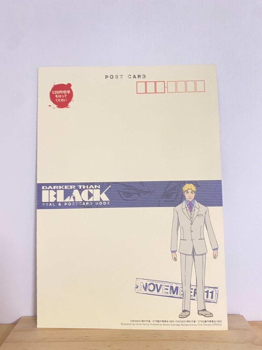 Yin Hei Misaki DARKER THAN BLACK Limited Postcard Kadokawa Summer