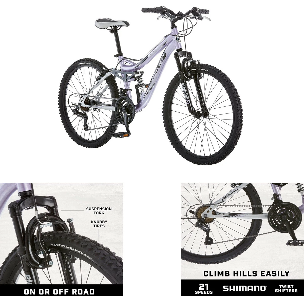Mongoose shimano 24 sales