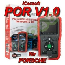 iCarsoft POR v1 Profi Diagnose für Porsche Motor ESP ABS Airbag Service Öl 
