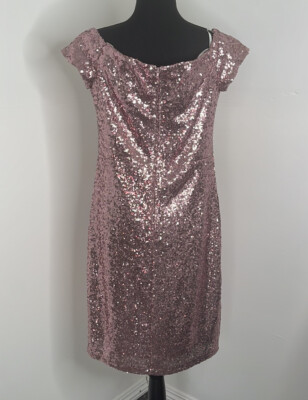 B .Smart dress Rose Gold sequin drees 14w | eBay B .Smart dress Rose Gold sequin drees 14w | eBay